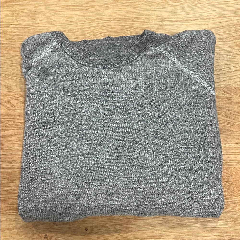 Classic Gray Crewneck Sweater for Men